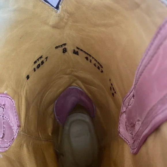 Corral Pink Floral Full Stitch, Size 8 - Picture 8 of 10